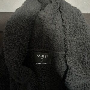 Ashley by 26 International Black Fleece Jacket